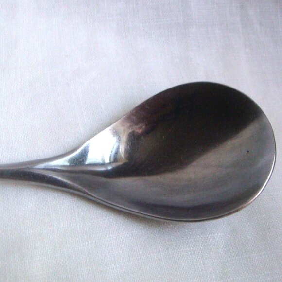 Oxford Hall LIBRA Serving Utensil Fork + Spoon Large Stainless Korea - Picture 12 of 12